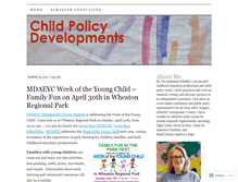 Tablet Screenshot of childpolicydevelopments.com
